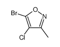 5-bromo-4-chloro-3-methyl-1,2-oxazole结构式