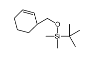 tert-butyl-[[(1R)-cyclohex-2-en-1-yl]methoxy]-dimethylsilane Structure