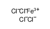 diammonium pentachloroferrate(2-) Structure