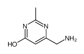 6-(aminomethyl)-2-methyl-pyrimidin-4-ol structure