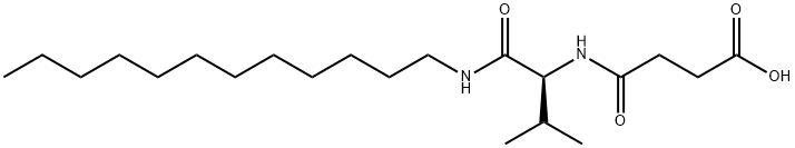 Butanoic acid, 4-[[1-[(dodecylamino)carbonyl]-2-methylpropyl]amino]-4-oxo-, (S)- (9CI)