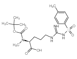 boc-n-me-arg(tos)-oh structure