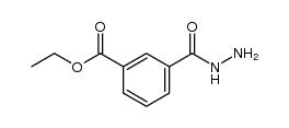 ethyl 3-(hydrazinecarbonyl)benzoate Structure