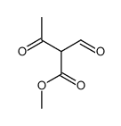 methyl 2-formyl-3-oxobutanoate Structure