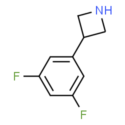 3-(3,5-Difluorophenyl)azetidine Structure