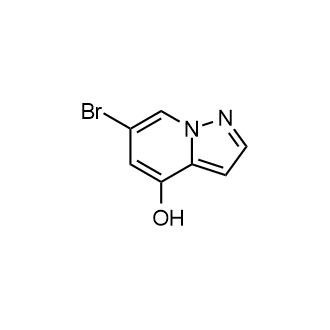 6-Bromopyrazolo[1,5-a]pyridin-4-ol structure