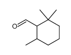2,2,6-trimethylcyclohexanecarbaldehyde Structure