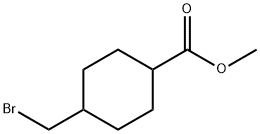 Methyl 4-(bromomethyl)cyclohexanecarboxylate Structure