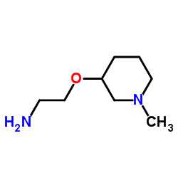 2-[(1-Methyl-3-piperidinyl)oxy]ethanamine结构式