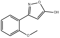3-(2-甲氧基苯基)-5-羟基异噁唑结构式