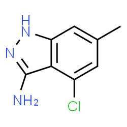 4-Chloro-6-methyl-1H-indazol-3-amine Structure