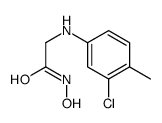 2-(3-chloro-4-methylanilino)-N-hydroxyacetamide结构式