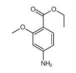 ethyl 4-amino-2-methoxybenzoate structure