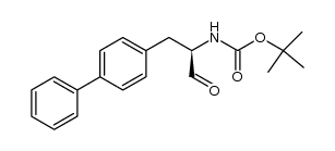 ((R)-2-biphenyl-4-yl-1-formylethyl)carbamic acid t-butyl ester picture