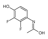 Acetamide,N-(2,3-difluoro-4-hydroxyphenyl)- structure