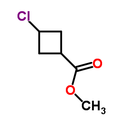 methyl3-chloro cyclobutane carboxylate structure