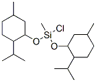 Chlorobis(p-menth-3-yloxy)(methyl)silane structure