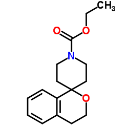 ethyl 3,4-dihydrospiro(1H-2-benzopyran-1,4'-piperidine)-1'-carboxylate结构式