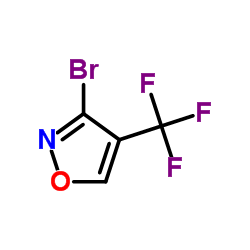 3-Bromo-4-(trifluoromethyl)-1,2-oxazole结构式