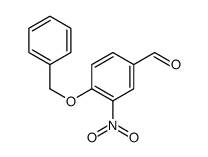 4-BENZYLOXY-3-NITRO-BENZALDEHYDE Structure