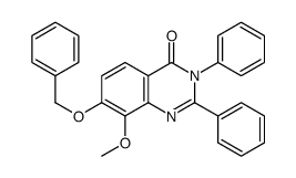 4(3H)-Quinazolinone,7-(benzyloxy)-8-methoxy-2,3-diphenyl- (8CI) picture