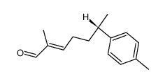 (S,E)-2-Methyl-6-(4-methylphenyl)-2-heptenal结构式