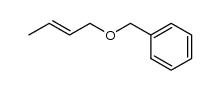 (E)-((but-2-en-1-yloxy)methyl)benzene Structure