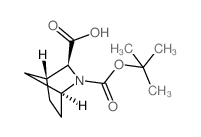 (1S,3R,4R)-2-[(tert-butoxy)carbonyl]-2-azabicyclo[2.2.1]heptane-3-carboxylic acid structure