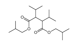 bis(2-methylpropyl) 2,3-di(propan-2-yl)butanedioate结构式