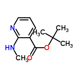 tert-​Butyl 2-​(methylamino)​nicotinate结构式