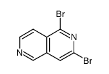 1,3-Dibromo-2,6-naphthyridine structure