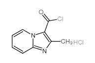 2-甲基咪唑并[1,2-a]吡啶-3-羰酰氯盐酸盐结构式