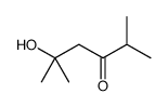 5-Hydroxy-2,5-dimethyl-3-hexanone Structure