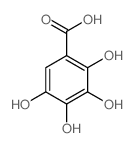 Benzoic acid,2,3,4,5-tetrahydroxy- picture