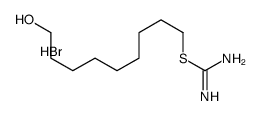 Carbamimidothioic Acid 9-Hydroxynonyl Ester Monobromide structure