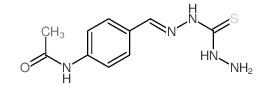 Carbonothioic dihydrazide, [[4-(acetylamino)phenyl]methylene]-(9CI) picture