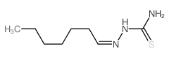 Enanthaldehyde, thiosemicarbazone结构式