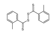 (2-methylbenzenecarbothioyl)sulfanyl 2-methylbenzenecarbodithioate结构式