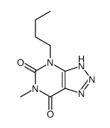 4-butyl-6-methyl-2H-triazolo[4,5-d]pyrimidine-5,7-dione Structure