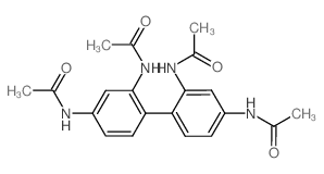 Acetamide, N,N',N'',N'''-[1,1'-biphenyl]-2,2',4,4'-tetrayltetrakis- (en)结构式