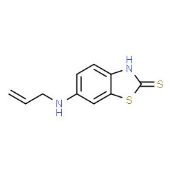 2(3H)-Benzothiazolethione,6-(2-propenylamino)-(9CI)结构式