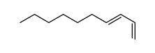 deca-1,3-diene Structure