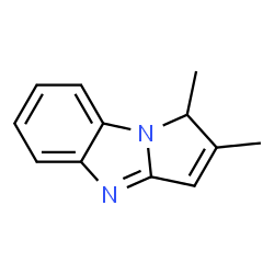 1H-Pyrrolo[1,2-a]benzimidazole,1,2-dimethyl-(9CI)结构式