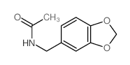 N-(benzo[1,3]dioxol-5-ylmethyl)acetamide图片