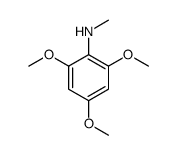 Benzenamine, 2,4,6-trimethoxy-N-methyl- (9CI)结构式