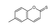 6-methylchromene-2-thione structure