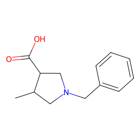 (3S,4S)-1-Benzyl-4-methyl-3-pyrrolidinecarboxylic acid图片