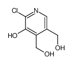 2-chloro-4,5-bis(hydroxymethyl)pyridin-3-ol Structure