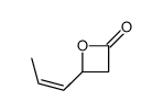 4-prop-1-enyloxetan-2-one结构式