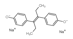 DIETHYLSTILBESTROL DISODIUM SALT structure